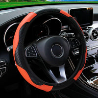 Luxury Carbon Fiber Steering Wheel Cover™