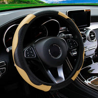 Luxury Carbon Fiber Steering Wheel Cover™