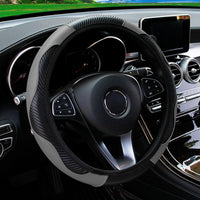 Luxury Carbon Fiber Steering Wheel Cover™