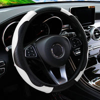Luxury Carbon Fiber Steering Wheel Cover™