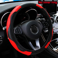 Luxury Carbon Fiber Steering Wheel Cover™